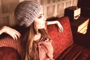 Módní pletené dámské klobouky pro podzim-zima 2017-2018